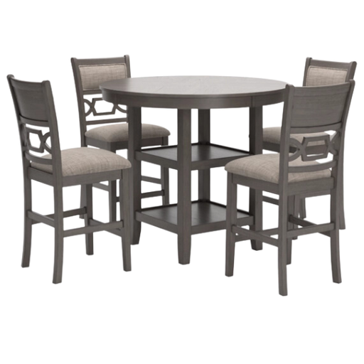 [176223-BB] Wrenning Counter Height Dining Table and 4 Barstools (Set of 5)