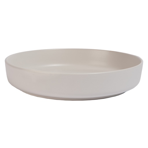 [176263-BB] Almada Cream Stoneware Dinner Bowl