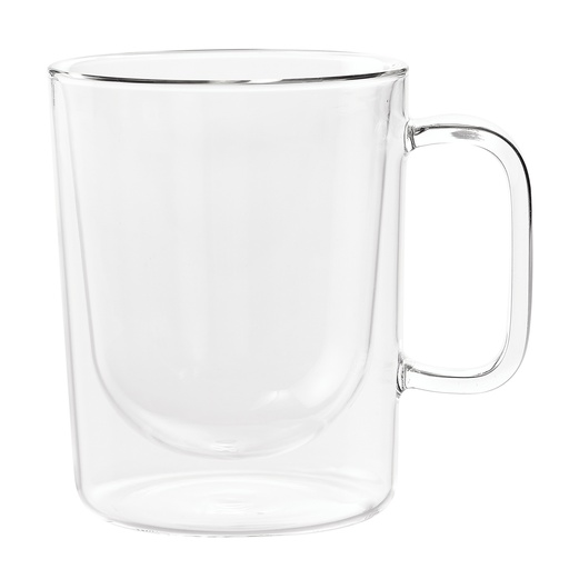 [176264-BB] Barista Mod Latte Glass Mug 450ml 2pc