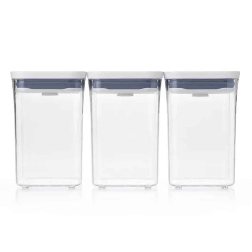 [176310-BB] OXO POP Container Set Square Short 3pc
