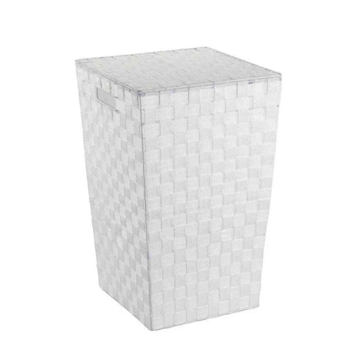 [176403-BB] Adria Square Laundry Bin White