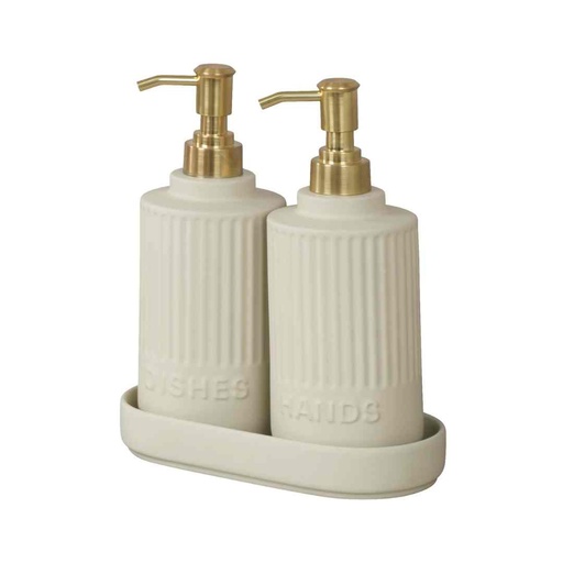[176441-BB] Heidi Soap and Detergent Dispenser Set