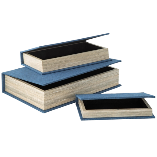 [176484-BB] Jolina Box Blue 3pc