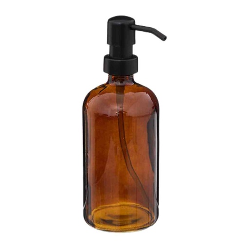 [176519-BB] Glass Soap Dispenser Tinted 15oz