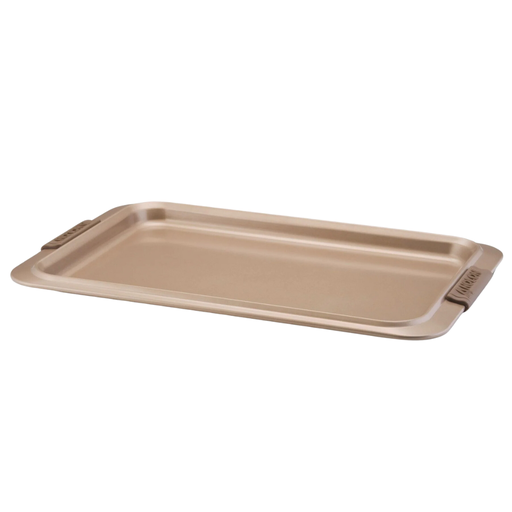 [176568-BB] Anolon Cookie Pan with Silicone Grips Bronze 11in