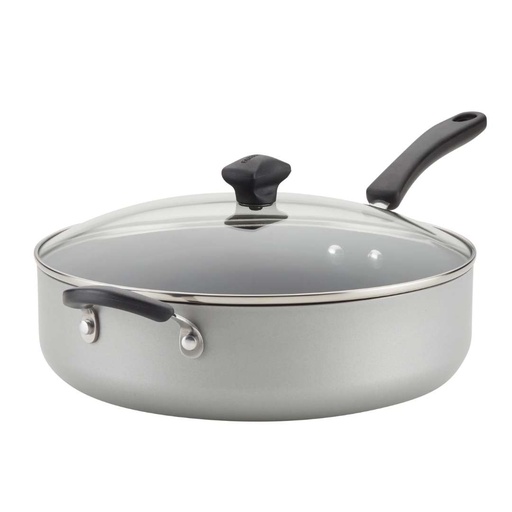 [176571-BB] Farberware Aluminum Nonstick Jumbo Cooker Silver 6qt