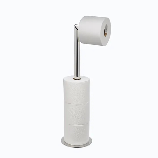 [176582-BB] EasyStore Luxe 2-in-1 Toilet Roll Stand