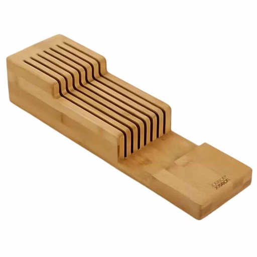 [176589-BB] DrawerStore 2-tier Knife Organizer Bamboo