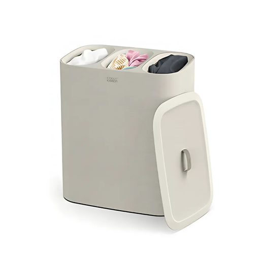 [176602-BB] Tota Trio Laundry Basket Ecru 90L