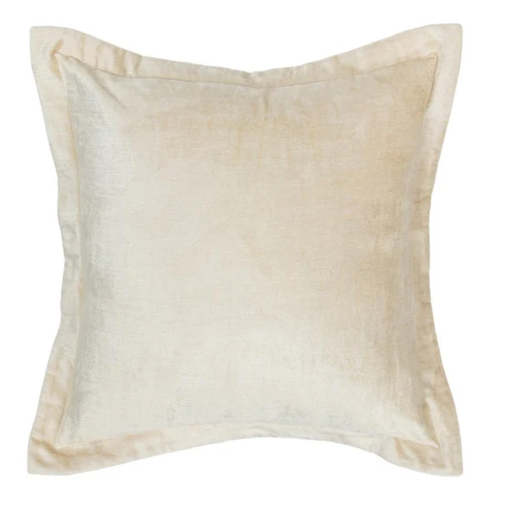 [176613-BB] Lapis Velvet Pillow Champagne 22in