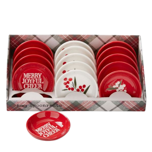 [176658-BB] Sprig Spoon Rest Assortment