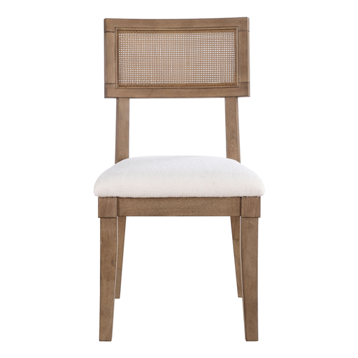 [176632-BB] Colvin Cane Side Chair Brown