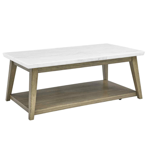 [176960-BB] Vida Marble Top Cocktail Table