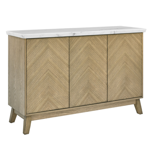 [178214-BB] Vida White Marble Top Server