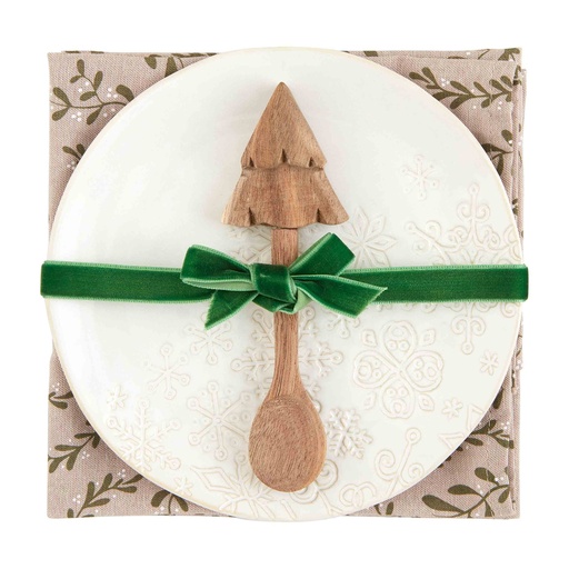 [177008-BB] Christmas Snowflake Appetizer Set