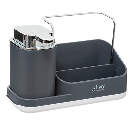 [177212-BB] Neo 4-in-1 Soap Dispenser Grey