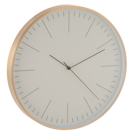 [177287-BB] Modern Gold Clock 16in 