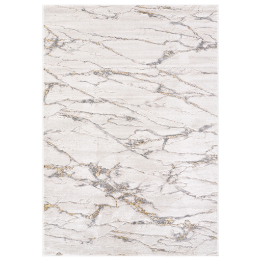[177156-BB] Amman Rug Ivory & Charcoal 5x7ft