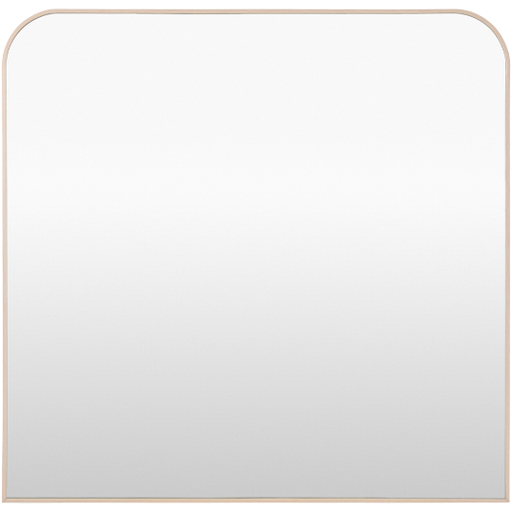 [177205-BB] Aranya Mantel Mirror Light Wood 35x36in
