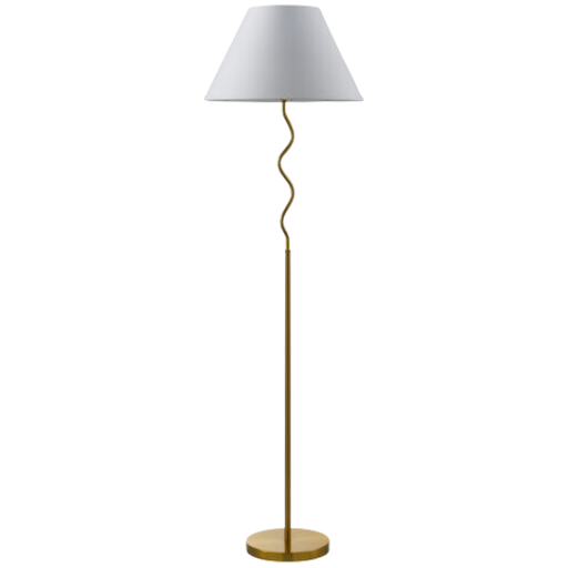 [177206-BB] Meander Accent Floor Lamp 62in