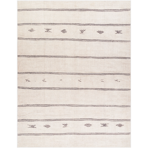 [177673-BB] Rivi Woven Rug Ivory 5 x 7ft