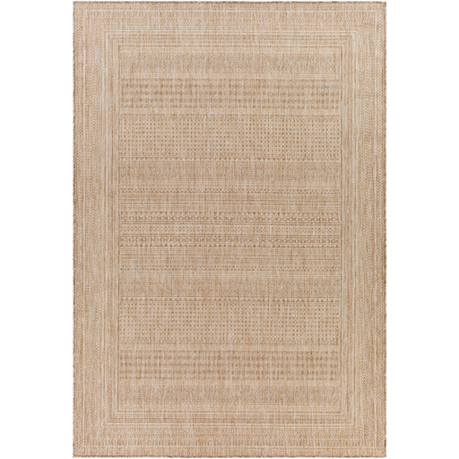 [177680-BB] Tuareg Indoor Outdoor Rug Tan 8 x 10ft