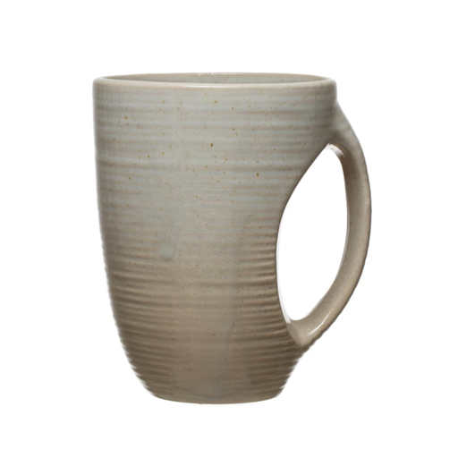 [177814-BB] Stoneware Mug with Reactive Glaze