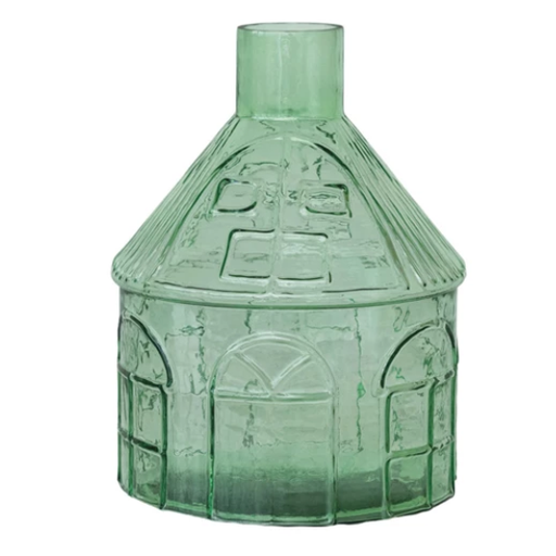 [177840-BB] House Shaped Vase 11in 