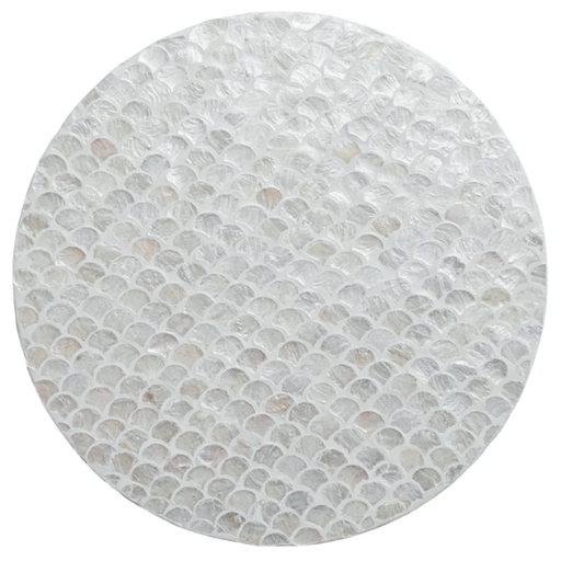 [177849-BB] Capiz Lazy Susan