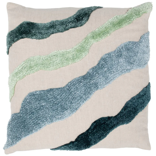 [178151-BB] Inertia Multi Pillow Blue 22x22in