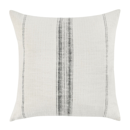 [178152-BB] Ria Pillow Ivory Gray 22in