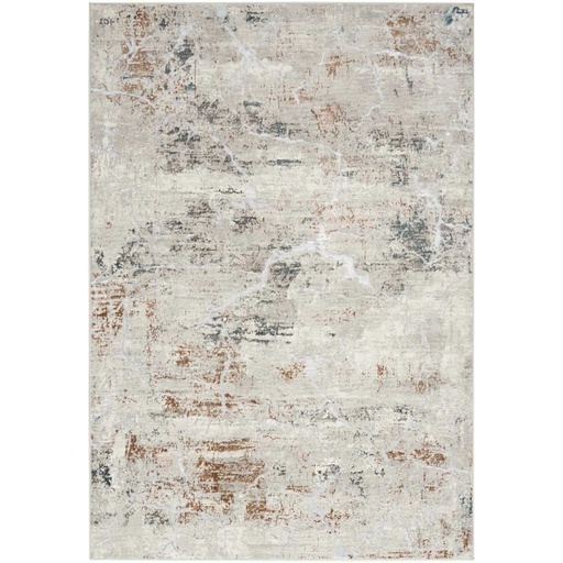 [178246-BB] Glitz Rug Grey Multi 5x7ft