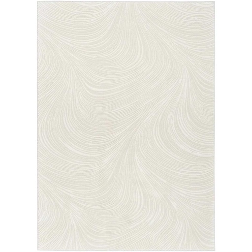 [178253-BB] DKNY Central Park West Swirls Rug Ivory 5x7ft