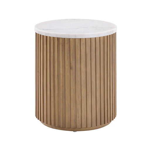 [178345-BB] Colvin Brown Marble End Table