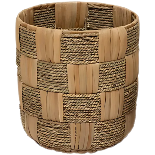 [178494-BB] Nadi Round Basket Natural Jute Large
