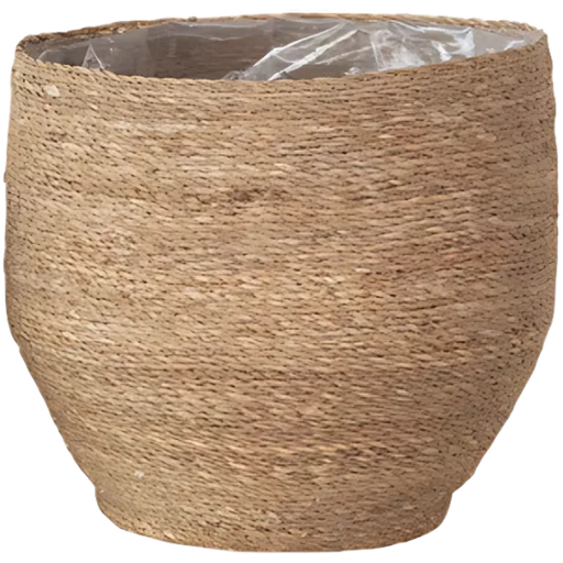 [178551-BB] Hand-Woven Seagrass Planter 12.5in