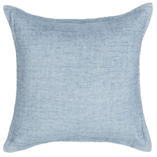 [178601-BB] Solstice Pillow Chambray Blue 22x22in
