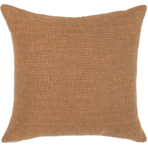 [178614-BB] Fable Pillow Cognac Brown 22x22in