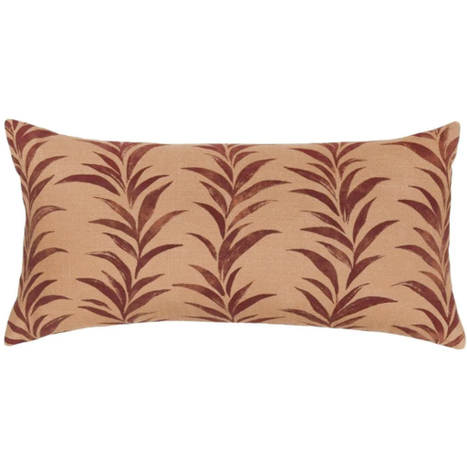 [178623-BB] Alula Pillow Sienna Burgundy 14x26in