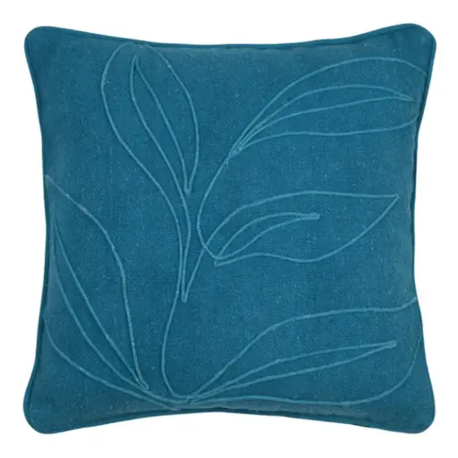 [178671-BB] Aloha Pillow Blue 16x16in
