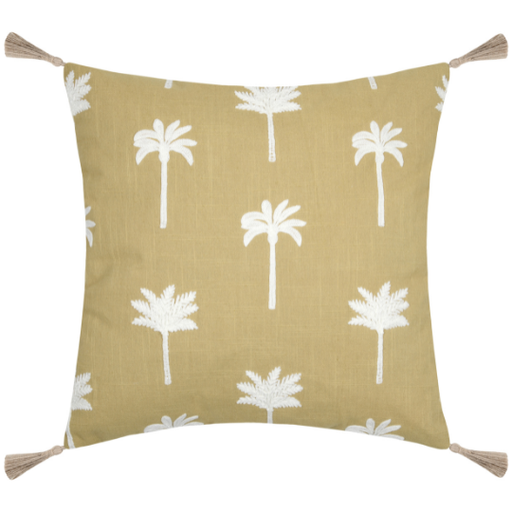 [178685-BB] Casablanca Pillow Mustard 16x16in