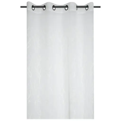 [178654-BB] Corallys Sheer Panel White 104in