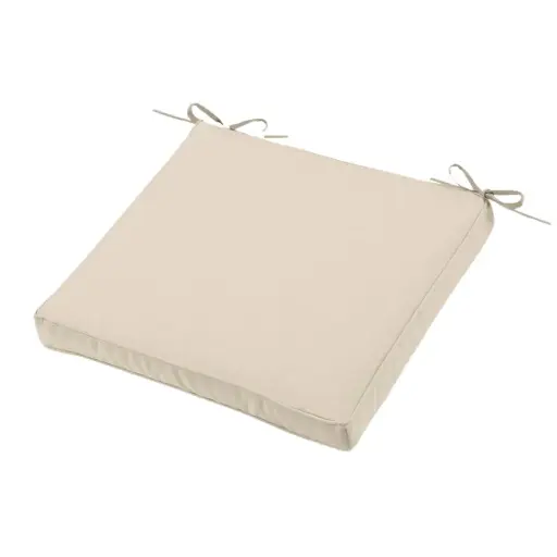 [178660-BB] Hawaii Outdoor Chair Pad Natural 16x16in