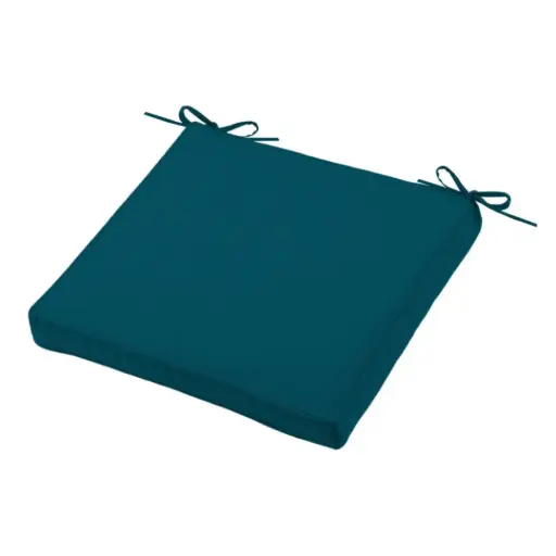 [178661-BB] Hawaii Outdoor Chair Pad Teal 16x16in
