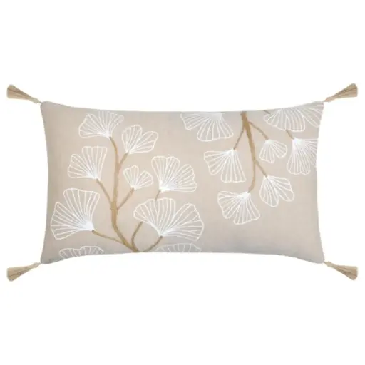 [178662-BB] Nova Bolster Pillow Natural 14x24in