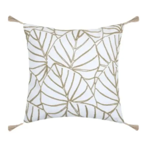 [178663-BB] Nova Pillow White 16x16in