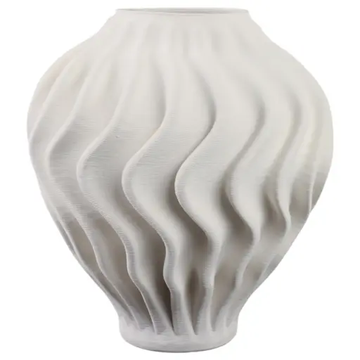 [178754-BB] Ovalta 3D Printed Vase 13in