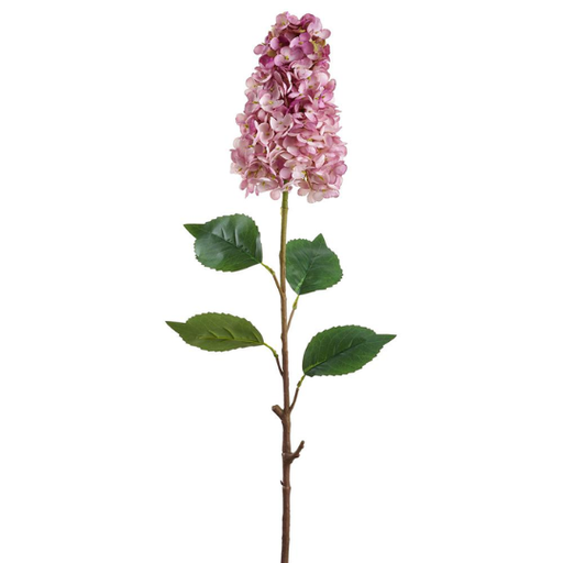 [178812-BB] Cone Hydrangea Spray Pink 28in