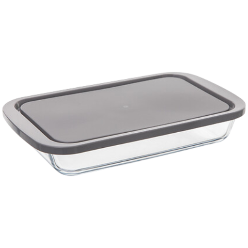[178841-BB] Keepeat Glass Dish Rectangle 11x7in