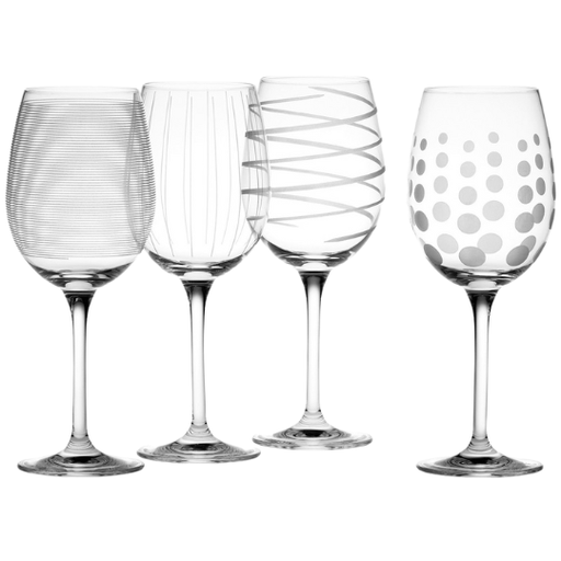 [178959-BB] Cheers White Wine Glass Set 4pc